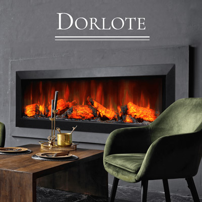 Dorlote Noisy Elektrikli Şömine (Isıtıcılı, Bluetooth)